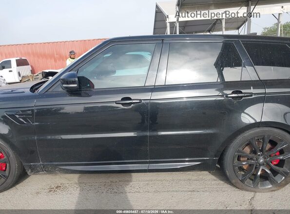 SALWS2RU8NA236993 2022 LAND ROVER RANGE ROVER SPORT Black Rear interior view