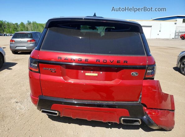SALWS2RUXMA784489 2021 LAND ROVER RANGE Red Հետևի տեսք