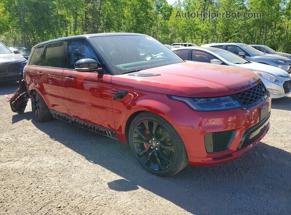 SALWS2RUXMA784489 2021 LAND ROVER RANGE Red Առջևի աջ