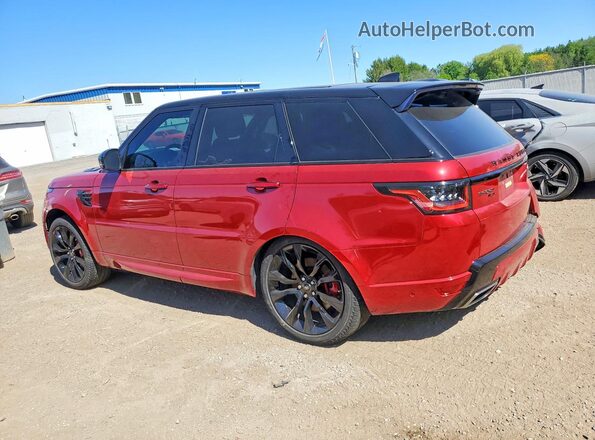 SALWS2RUXMA784489 2021 LAND ROVER RANGE Red Հետևի ձախ