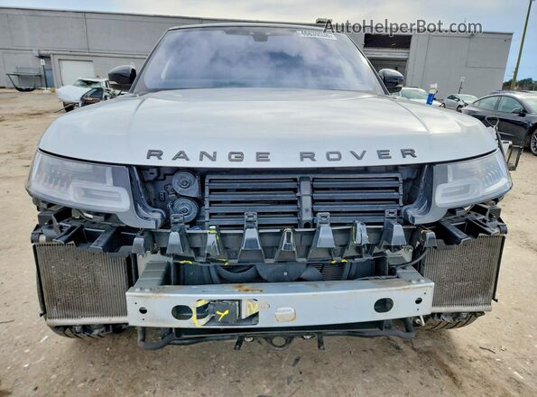 SALWS2SU1KA866814 2019 LAND ROVER RANGE Серебряный Вид спереди