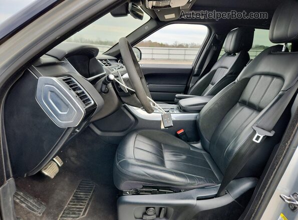 SALWS2SU1KA866814 2019 LAND ROVER RANGE Серебряный Вид салона спереди