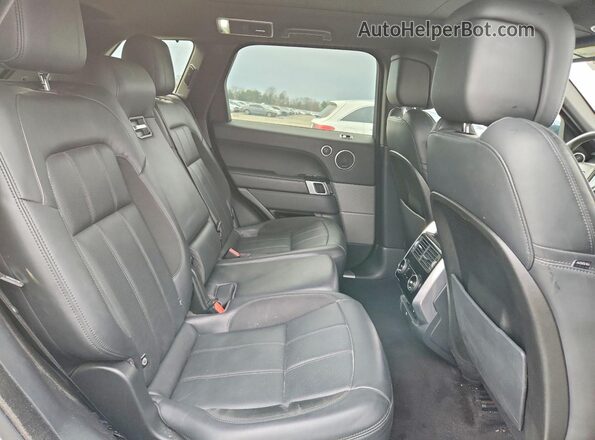 SALWS2SU1KA866814 2019 LAND ROVER RANGE Серебряный Вид задней части салона