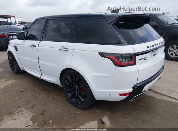 SALWS2SU2KA872430 2019 LAND ROVER RANGE ROVER SPORT White უკანა მარცხენა