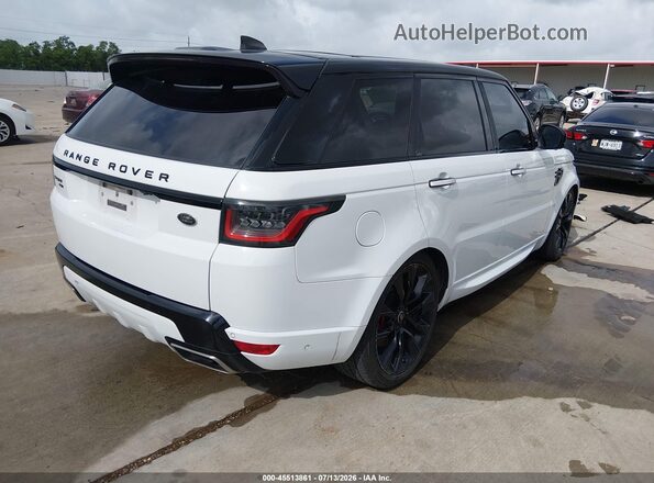 SALWS2SU2KA872430 2019 LAND ROVER RANGE ROVER SPORT White უკანა მარჯვენა
