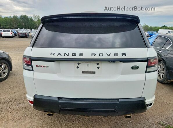 SALWS2VF0GA556061 2016 LAND ROVER RANGE Белый Вид сзади