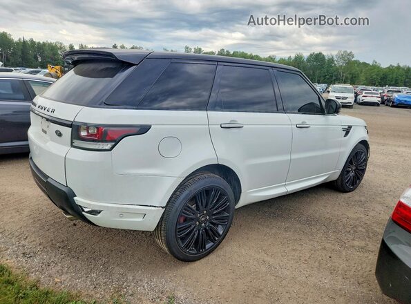 SALWS2VF0GA556061 2016 LAND ROVER RANGE Белый Задняя правая четверть