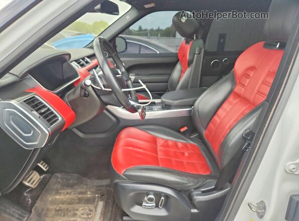 SALWS2VF0GA556061 2016 LAND ROVER RANGE Белый Вид салона спереди