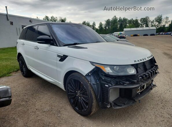 SALWS2VF0GA556061 2016 LAND ROVER RANGE Белый Передняя правая четверть