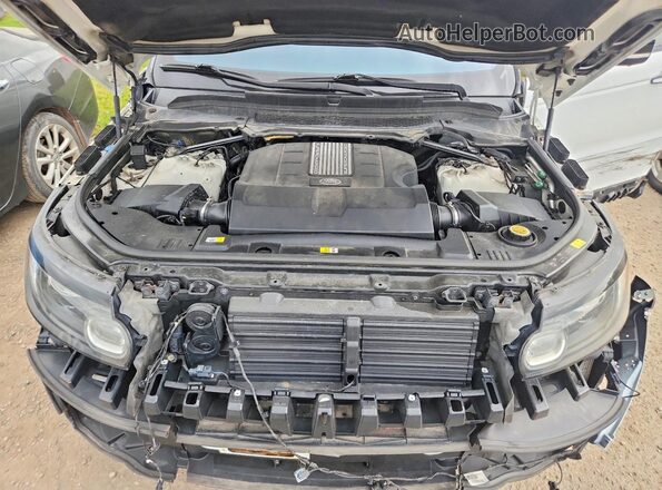 SALWS2VF0GA556061 2016 LAND ROVER RANGE Белый Вид подкапотного пространства