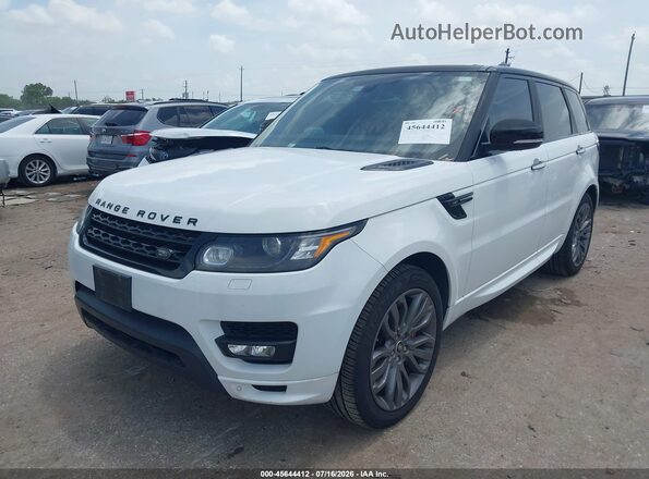 SALWS2VF4GA547086 2016 LAND ROVER RANGE ROVER SPORT White Vista tres cuartos delantera izquierda