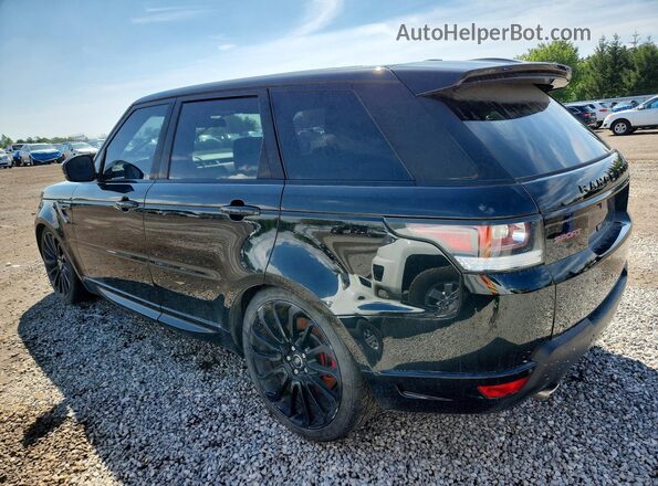 SALWS2VF8GA570628 2016 LAND ROVER RANGE Black Rear left