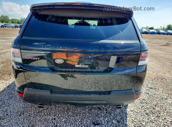 SALWS2VF8GA570628 2016 LAND ROVER RANGE Black Rear view