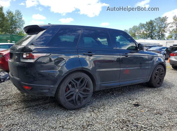 SALWV2EF8GA582883 2016 LAND ROVER RANGE Black Tył prawy