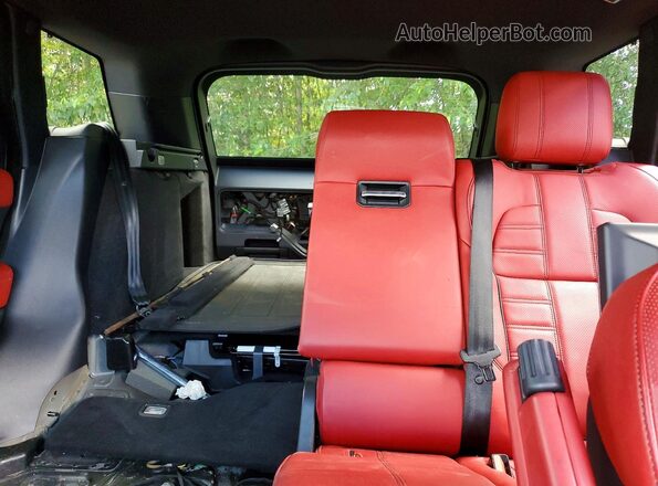 SALWV2EF8GA582883 2016 LAND ROVER RANGE Black Widok tylnych siedzeń