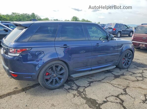 SALWV2FEXHA146494 2017 LAND ROVER RANGE Blue Trasero derecho