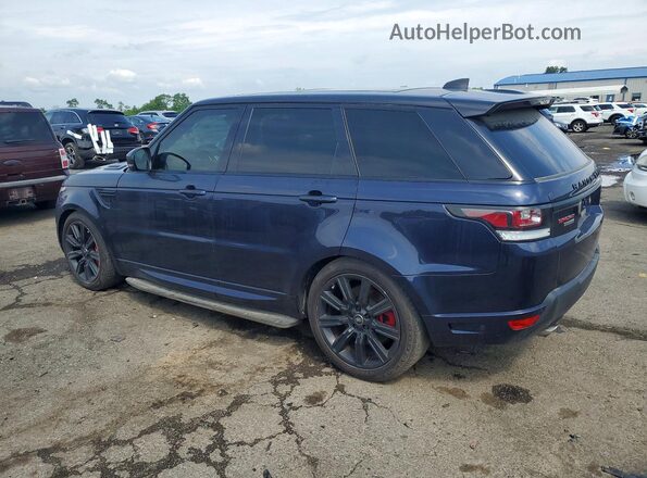 SALWV2FEXHA146494 2017 LAND ROVER RANGE Blue Trasero izquierdo