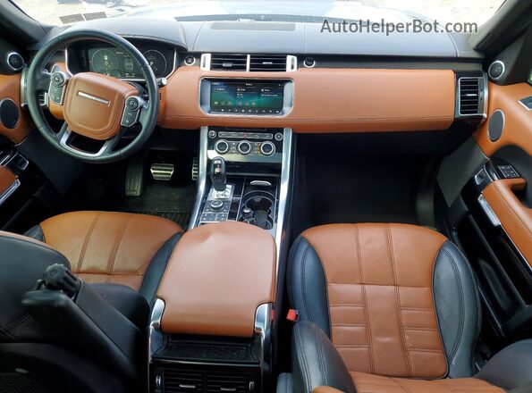 SALWV2FEXHA146494 2017 LAND ROVER RANGE Blue Vista del salpicadero