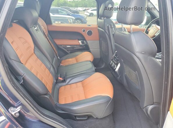 SALWV2FEXHA146494 2017 LAND ROVER RANGE Blue Vista interior trasera