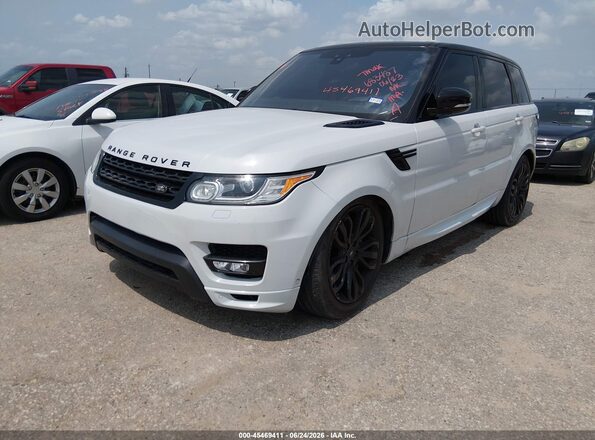 SALWV2FV2HA683487 2017 LAND ROVER RANGE ROVER SPORT White Vista tres cuartos delantera izquierda