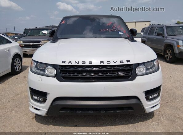 SALWV2FV2HA683487 2017 LAND ROVER RANGE ROVER SPORT White Vista del cuadro de instrumentos