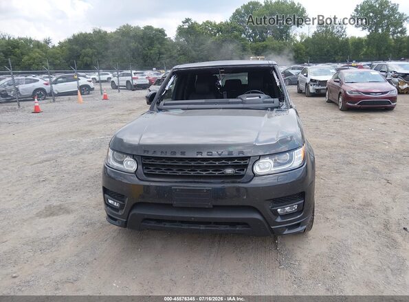SALWV2FV4HA126158 2017 LAND ROVER RANGE ROVER SPORT Black Սալոնի հետևի տեսք