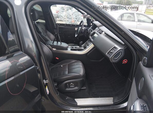 SALWV2FV4HA126158 2017 LAND ROVER RANGE ROVER SPORT Black Սալոնի դիմացի տեսք