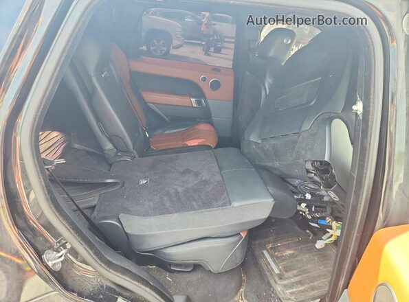 SALWV2FV4HA181189 2017 LAND ROVER RANGE Black Widok wnętrza z tyłu
