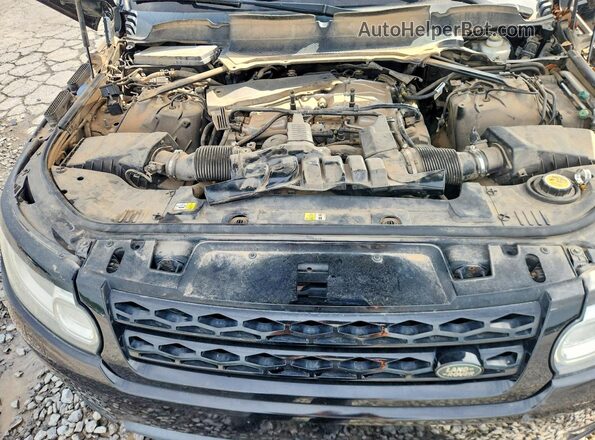 SALWV2FV4HA181189 2017 LAND ROVER RANGE Black Widok komory silnika