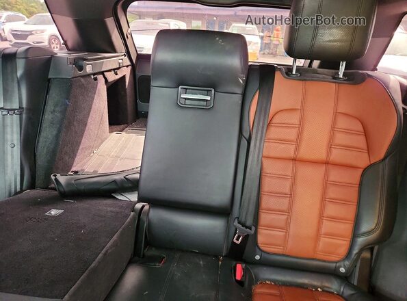 SALWV2FV4HA181189 2017 LAND ROVER RANGE Black Widok tylnych siedzeń