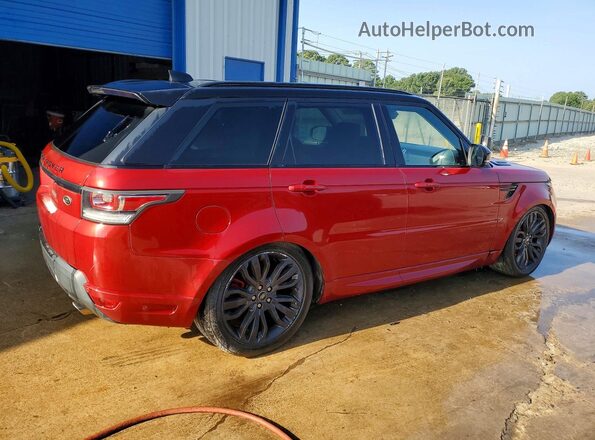 SALWV2FV5HA175742 2017 LAND ROVER RANGE Burgundy Задня права чверть