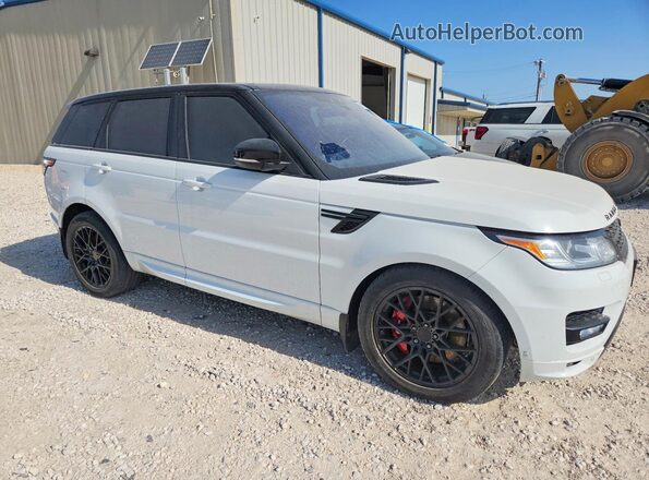 SALWV2FV7HA146159 2017 LAND ROVER RANGE Белый Передняя правая четверть