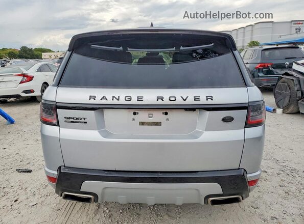 SALWV2SE2MA766613 2021 LAND ROVER RANGE Silver Vista trasera