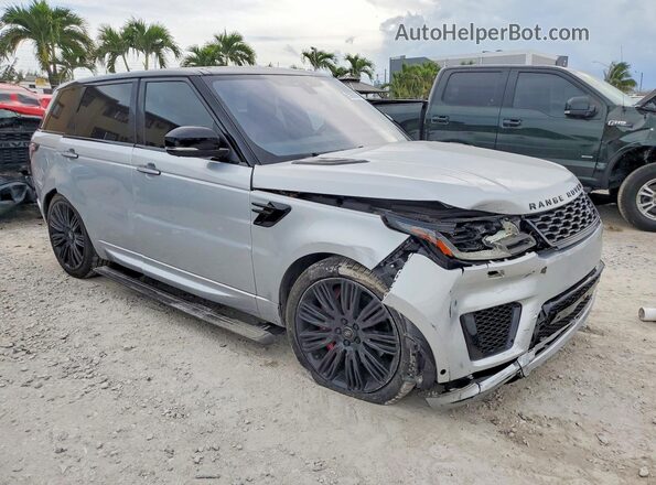 SALWV2SE2MA766613 2021 LAND ROVER RANGE Silver Delantero derecho