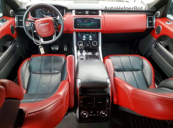 SALWV2SE2MA766613 2021 LAND ROVER RANGE Silver Vista del salpicadero