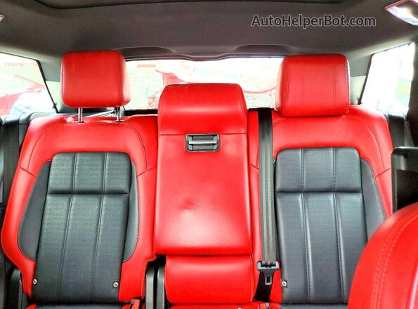 SALWV2SE2MA766613 2021 LAND ROVER RANGE Silver Vista de los asientos traseros