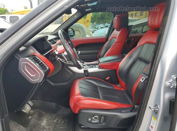 SALWV2SE2MA766613 2021 LAND ROVER RANGE Silver Vista interior delantera