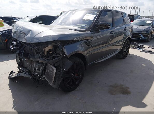 SALWV2SV0KA416572 2019 LAND ROVER RANGE ROVER SPORT Gray წინა მარცხენა ხედი სამი მეოთხედიდან