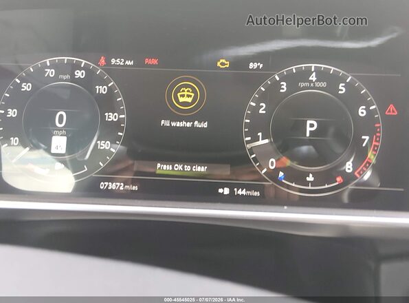 SALWV2SV0KA416572 2019 LAND ROVER RANGE ROVER SPORT Gray უკანა სავარძლების ხედი