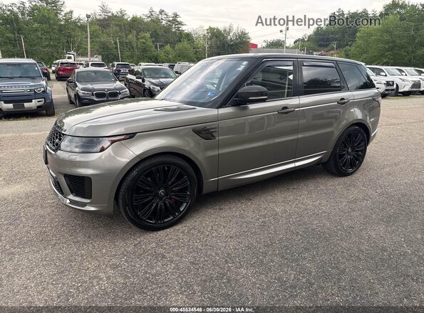 SALWV2SV5JA804394 2018 LAND ROVER RANGE ROVER SPORT Gray Vista tres cuartos delantera izquierda