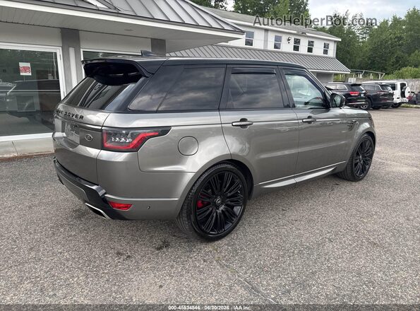 SALWV2SV5JA804394 2018 LAND ROVER RANGE ROVER SPORT Gray Trasero derecho