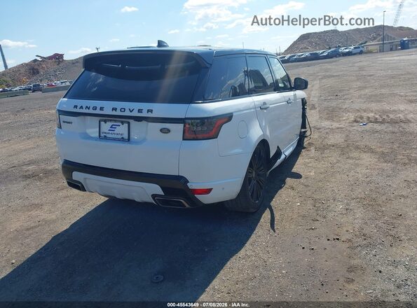 SALWV2SV9JA193818 2018 LAND ROVER RANGE ROVER SPORT White Задня права чверть