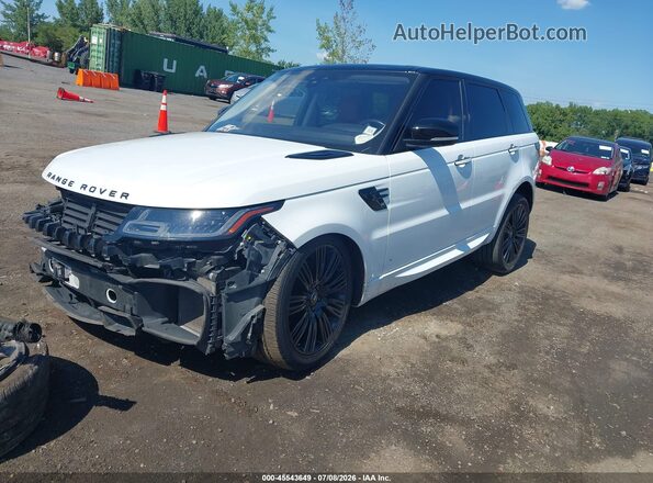 SALWV2SV9JA193818 2018 LAND ROVER RANGE ROVER SPORT White Передня ліва чверть