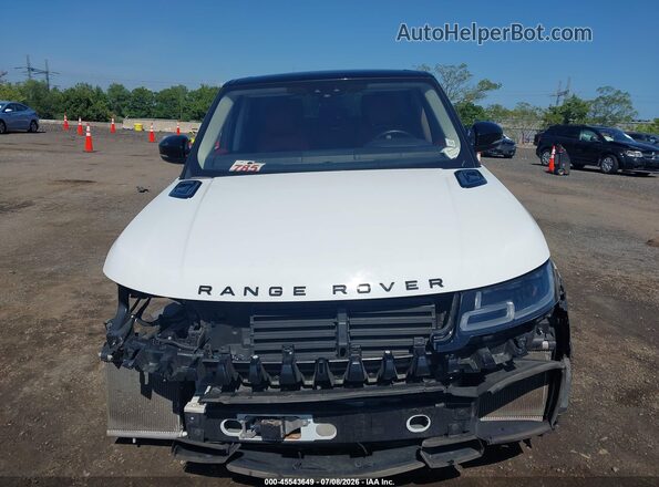 SALWV2SV9JA193818 2018 LAND ROVER RANGE ROVER SPORT White Вид щитка приладів