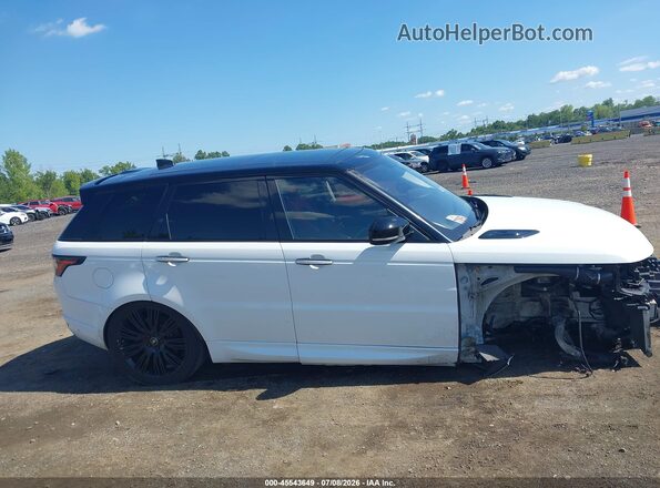 SALWV2SV9JA193818 2018 LAND ROVER RANGE ROVER SPORT White Вид задньої частини салону