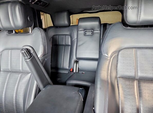 SALWV2SVXJA189051 2018 LAND ROVER RANGE Silver Вид задніх сидінь