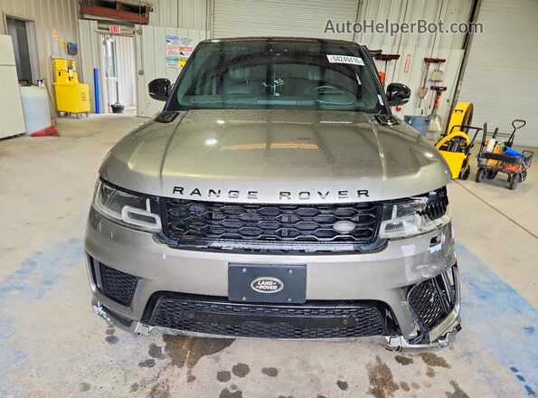 SALWV2SVXJA189051 2018 LAND ROVER RANGE Silver Вид спереду