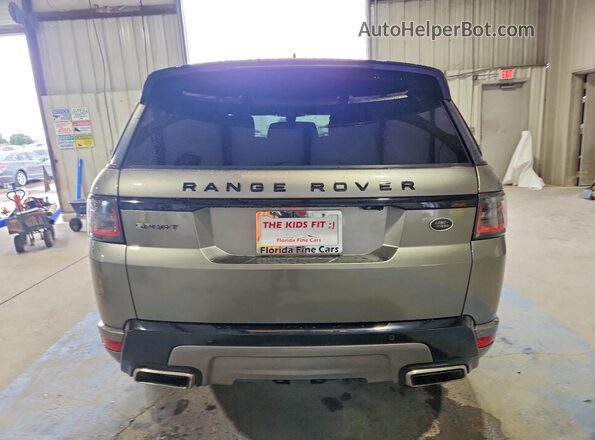 SALWV2SVXJA189051 2018 LAND ROVER RANGE Silver Вид ззаду