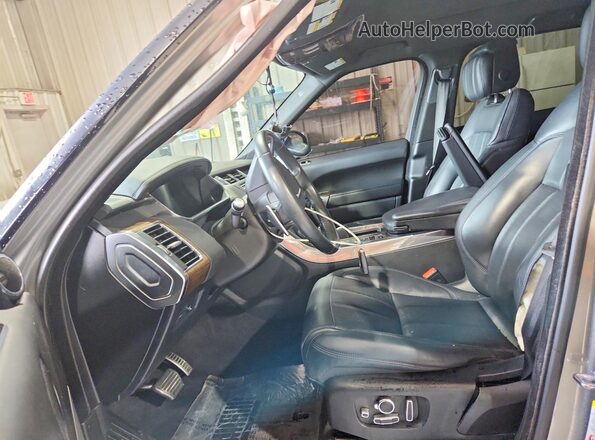 SALWV2SVXJA189051 2018 LAND ROVER RANGE Silver Вид салону спереду