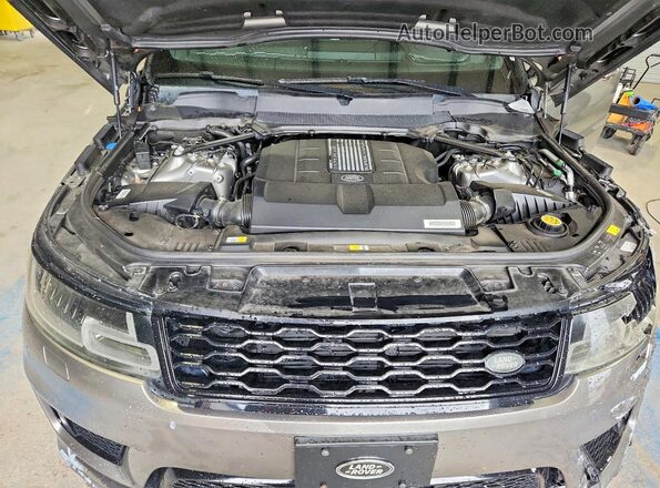 SALWV2SVXJA189051 2018 LAND ROVER RANGE Silver Вид підкапотного простору